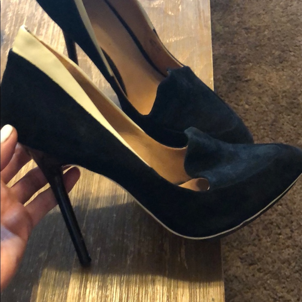 Suede shoes